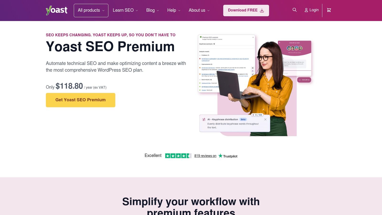 Yoast SEO (WordPress)