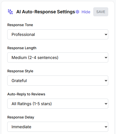 Google Review Autoresponder