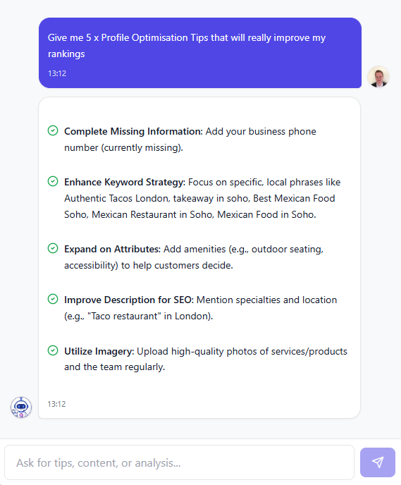 Local SEO Wizard - Help Optimise Google Business Profile